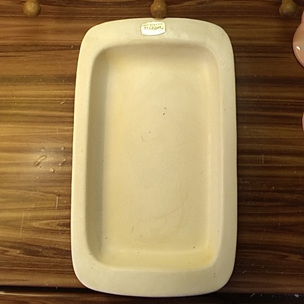 Vintage Haeger succulent planter flower pot tray USA ๐บ๐ธ